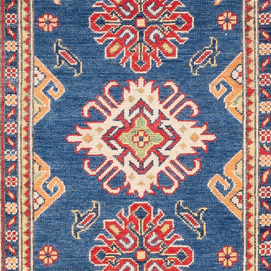 Loper Ziegler Tapijt - Kazak - 290 x 84 cm - blauw