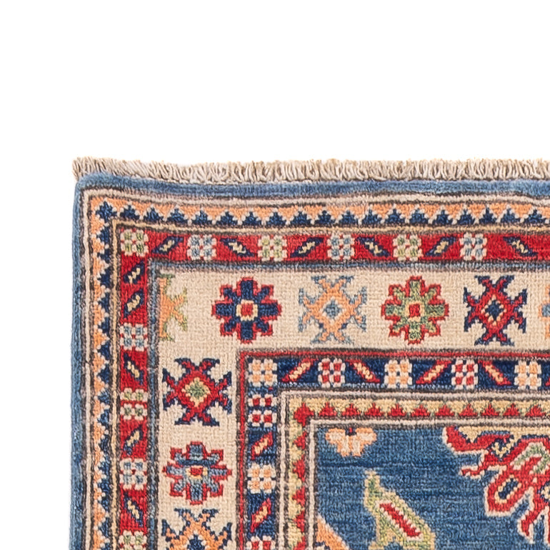 Loper Ziegler Tapijt - Kazak - 290 x 84 cm - blauw