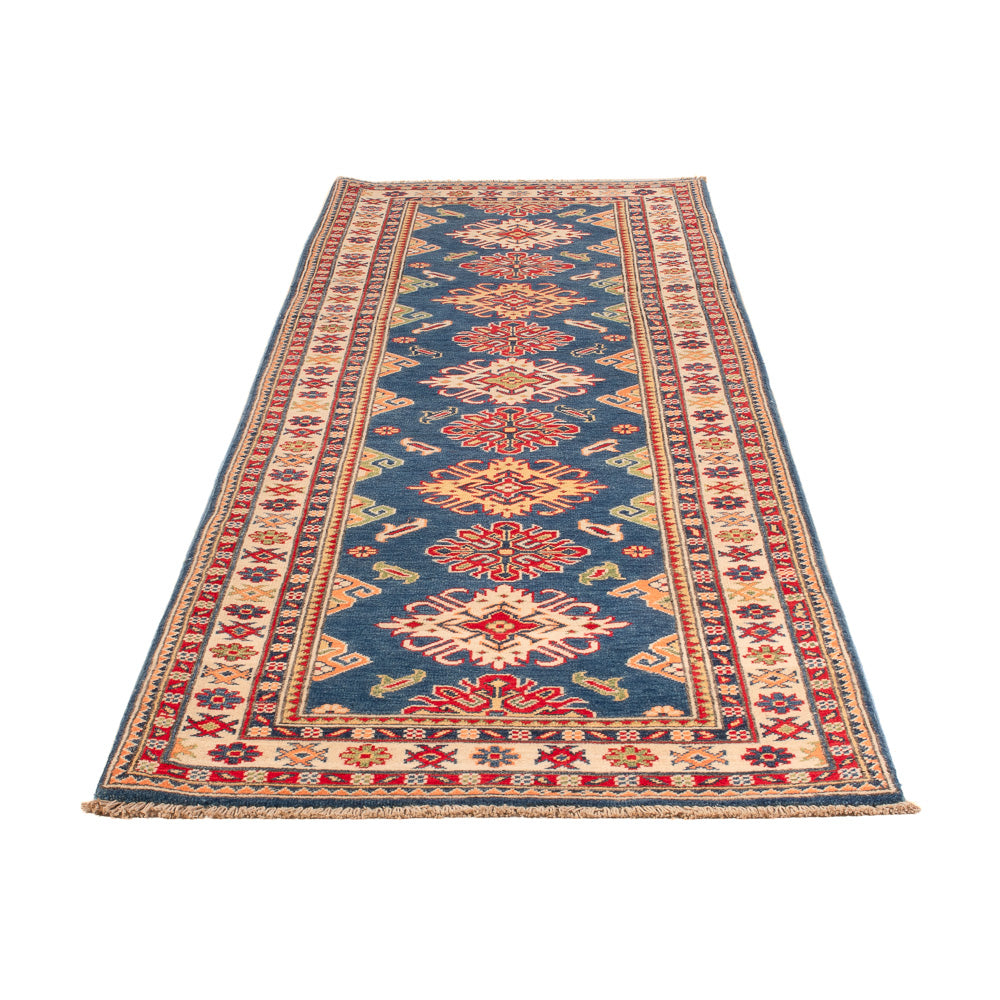 Loper Ziegler Tapijt - Kazak - 290 x 84 cm - blauw