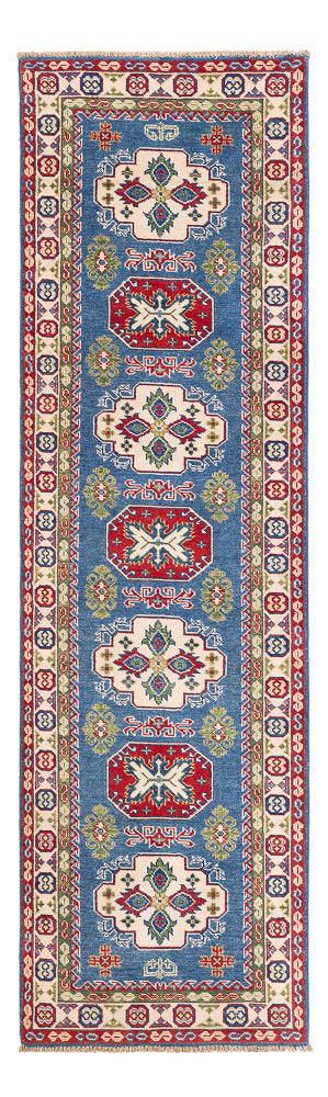 Loper Ziegler Tapijt - Kazak - 281 x 80 cm - blauw