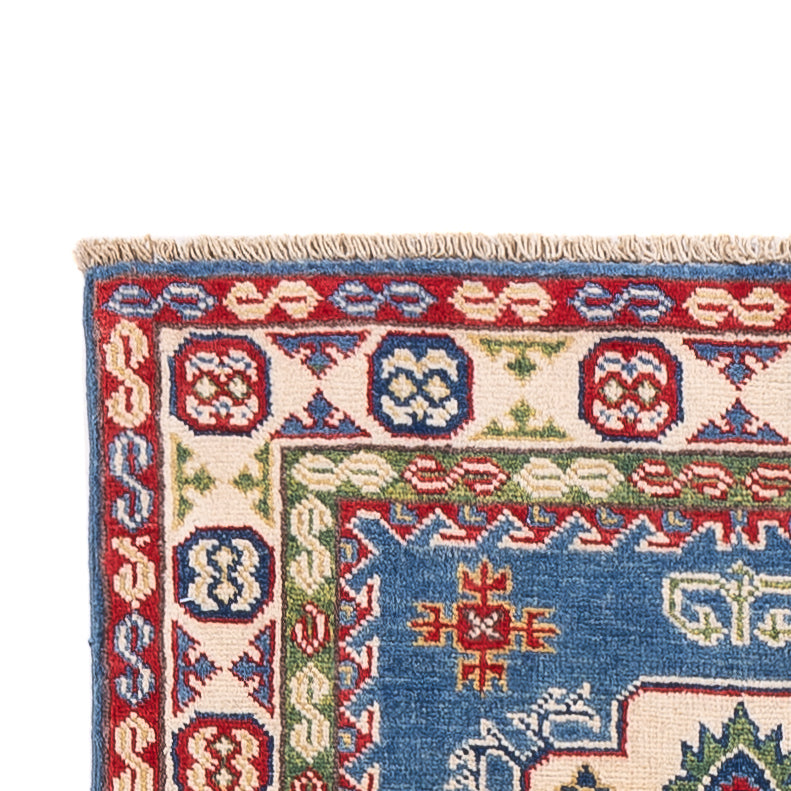Loper Ziegler Tapijt - Kazak - 281 x 80 cm - blauw