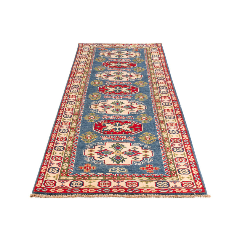 Loper Ziegler Tapijt - Kazak - 281 x 80 cm - blauw