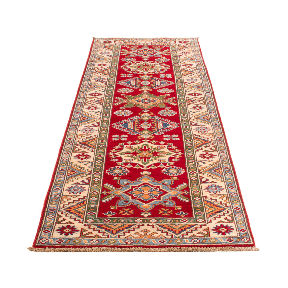 Loper Ziegler Tapijt - Kazak - 293 x 76 cm - rood