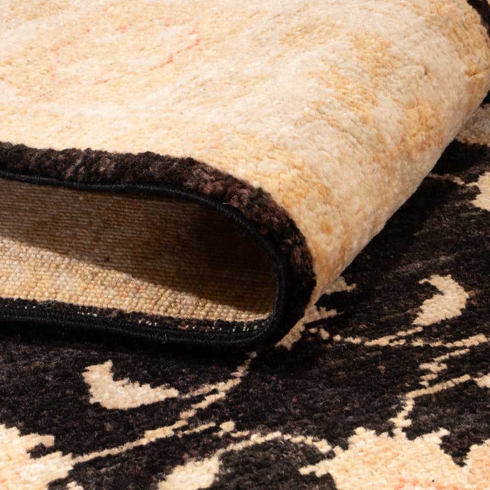 Loper Ziegler tapijt - 303 x 84 cm - donkerblauw