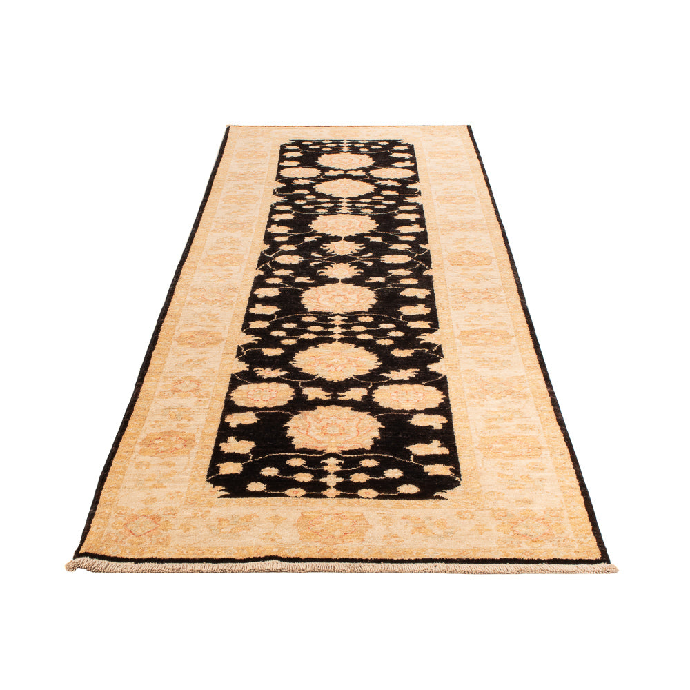 Loper Ziegler tapijt - 303 x 84 cm - donkerblauw