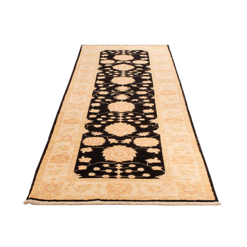 Loper Ziegler tapijt - 303 x 84 cm - donkerblauw