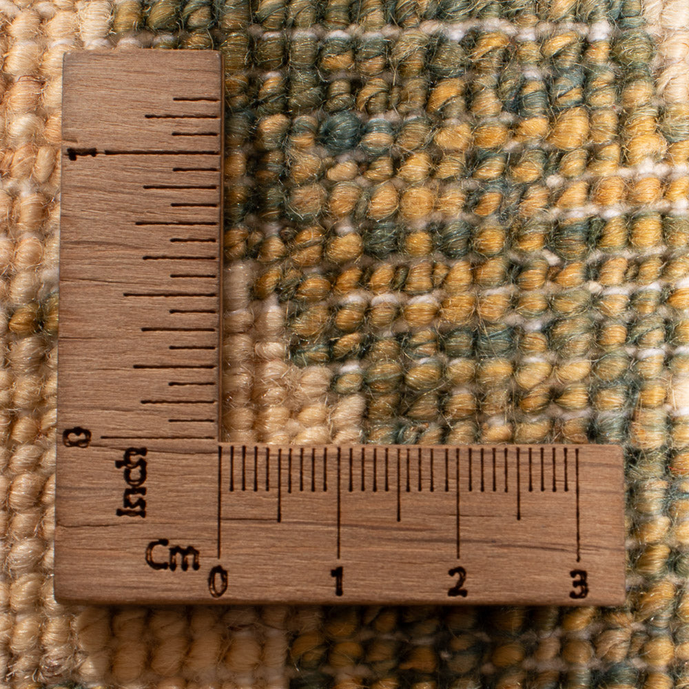 Loper Ziegler tapijt - 297 x 85 cm - olijfgroen