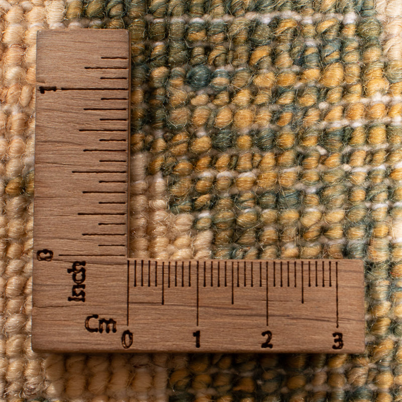 Loper Ziegler tapijt - 297 x 85 cm - olijfgroen