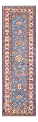 Loper Ziegler Tapijt - Kazak - 256 x 74 cm - blauw