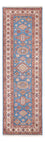 Loper Ziegler Tapijt - Kazak - 256 x 74 cm - blauw