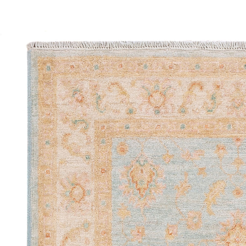 Ziegler tapijt - 160 x 98 cm - aqua