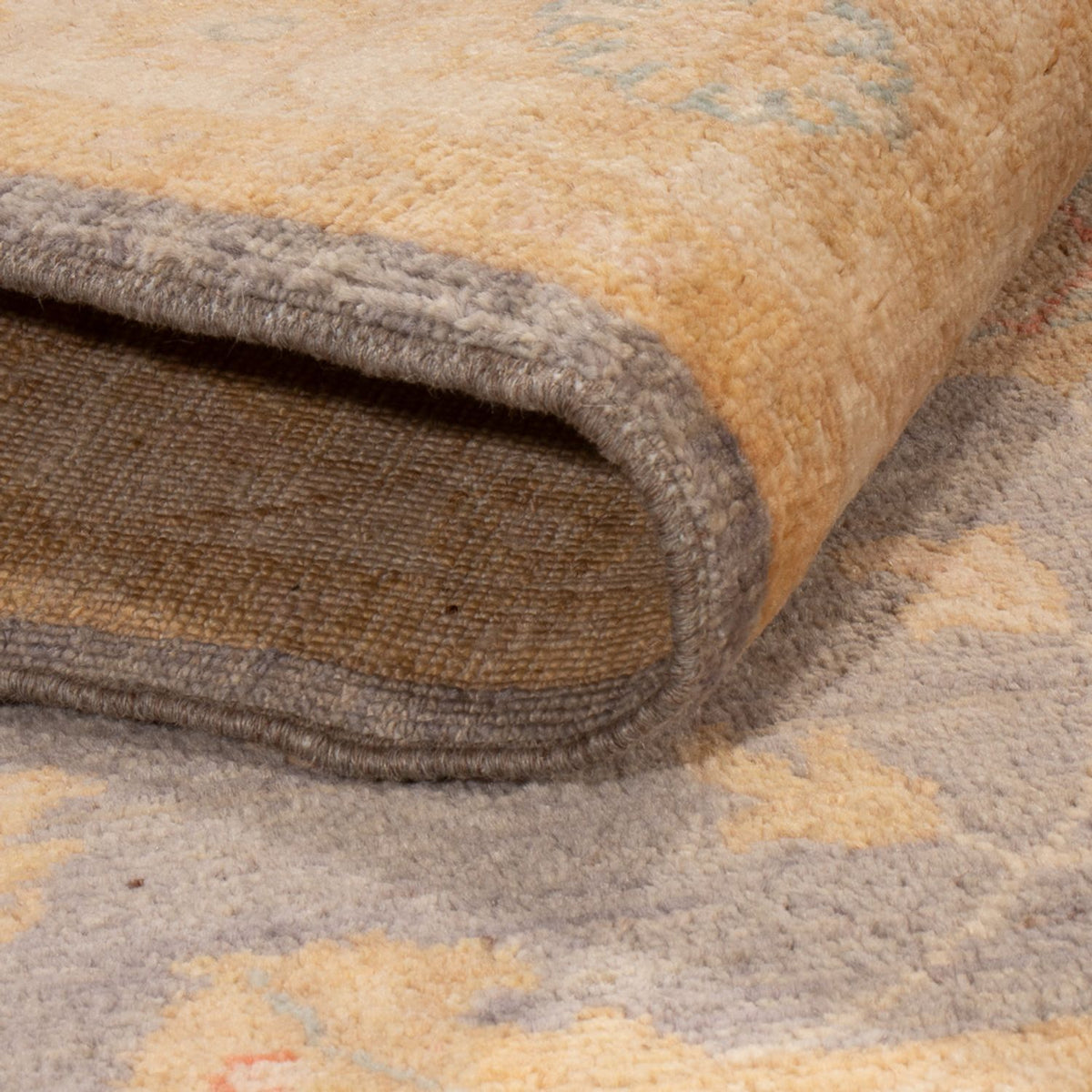 Ziegler tapijt - 149 x 100 cm - benzine blauw