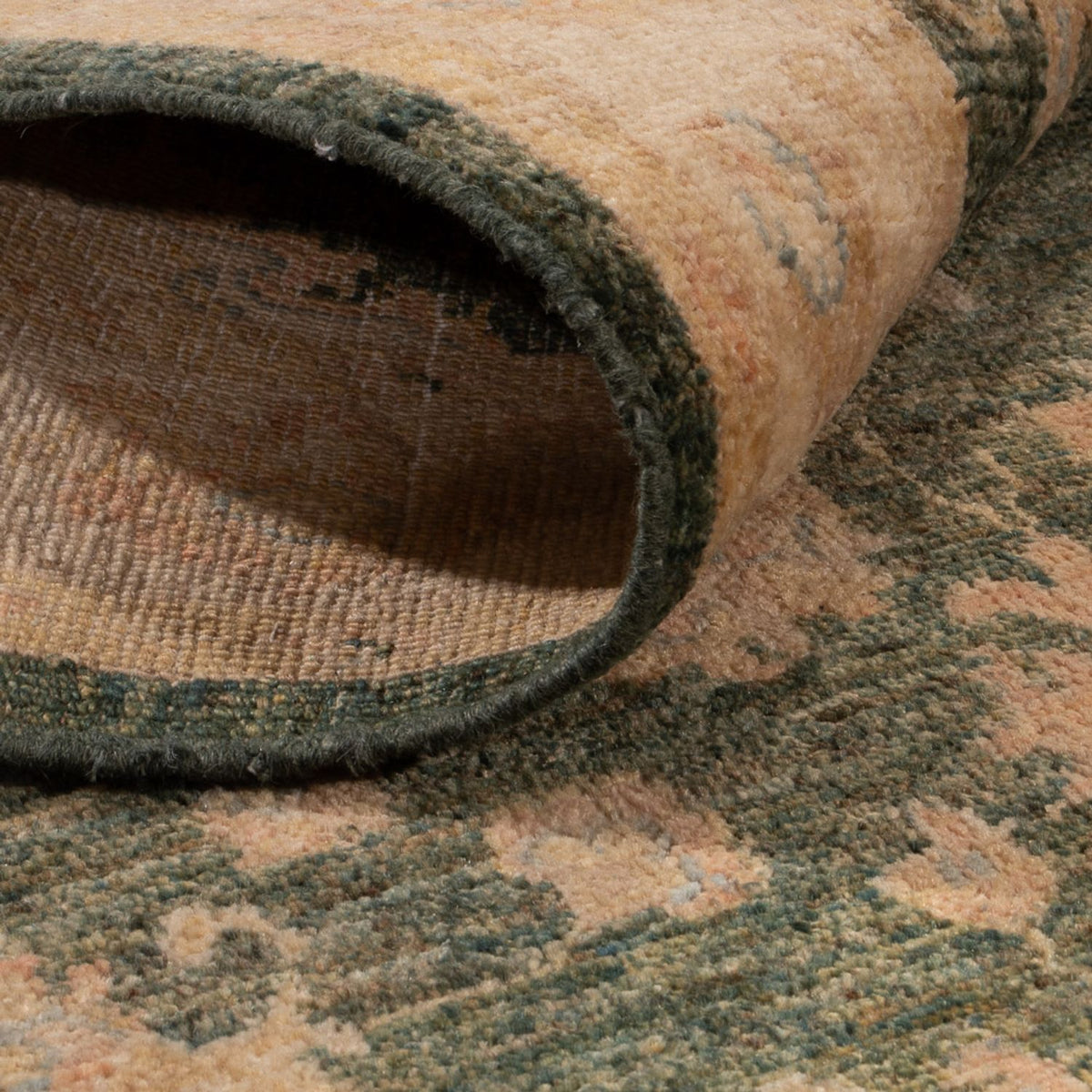 Ziegler tapijt - 150 x 105 cm - mintgroen