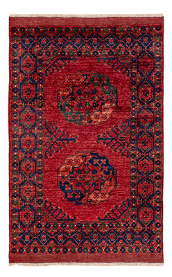 Afghaans tapijt - 150 x 100 cm - rood