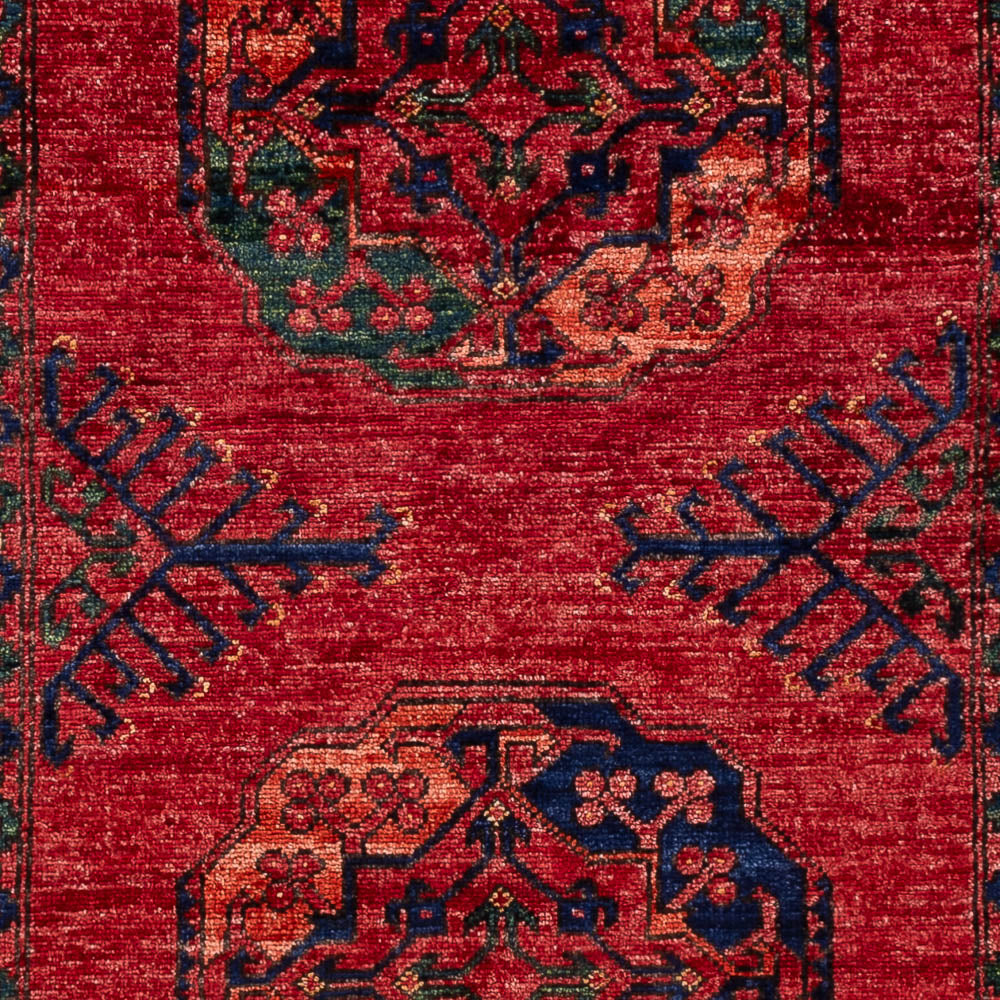 Afghaans tapijt - 150 x 100 cm - rood
