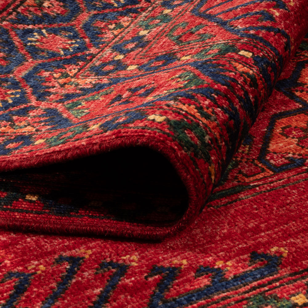Afghaans tapijt - 150 x 100 cm - rood