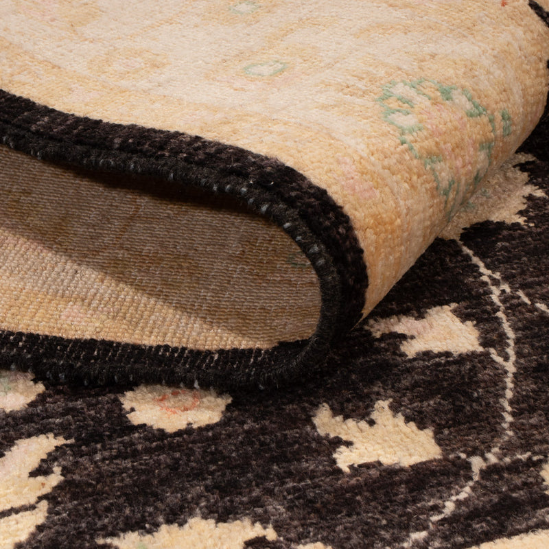 Ziegler tapijt - 154 x 100 cm - zwart