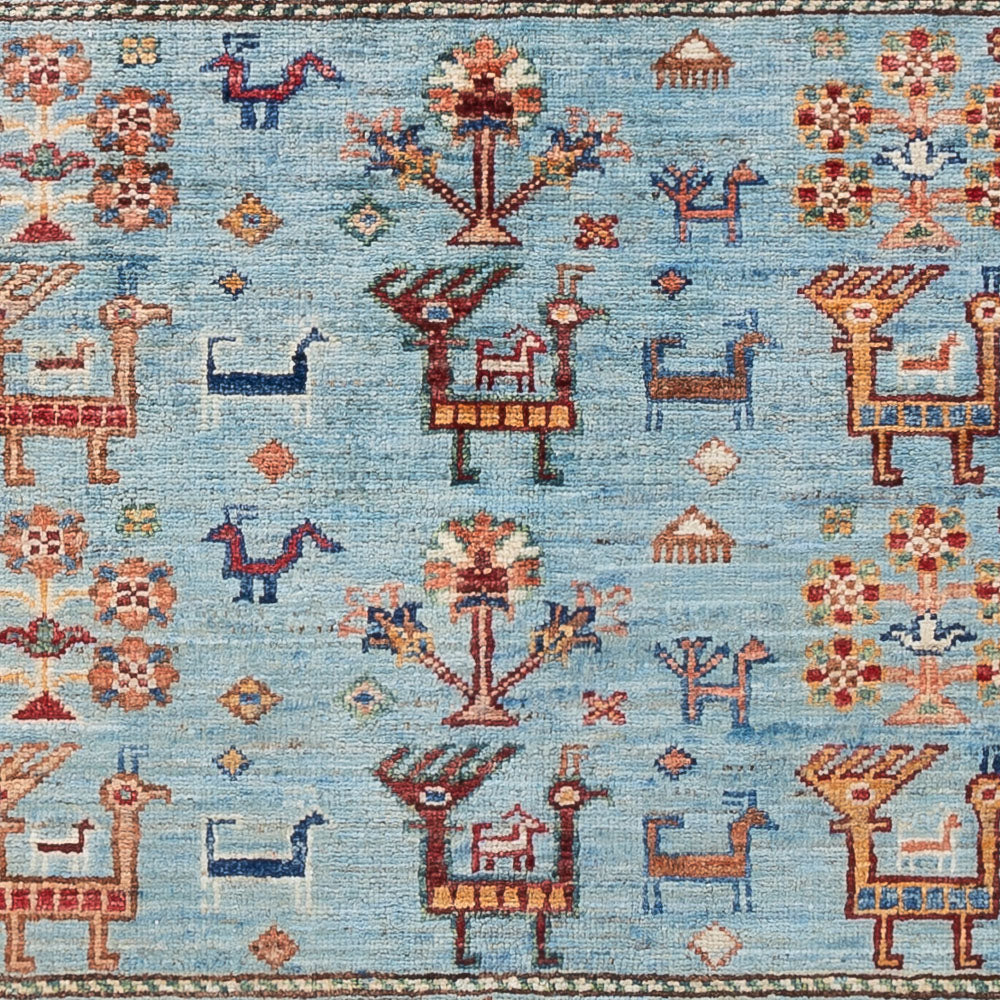 Ziegler Tapijt - Ariana - 154 x 104 cm - lichtblauw