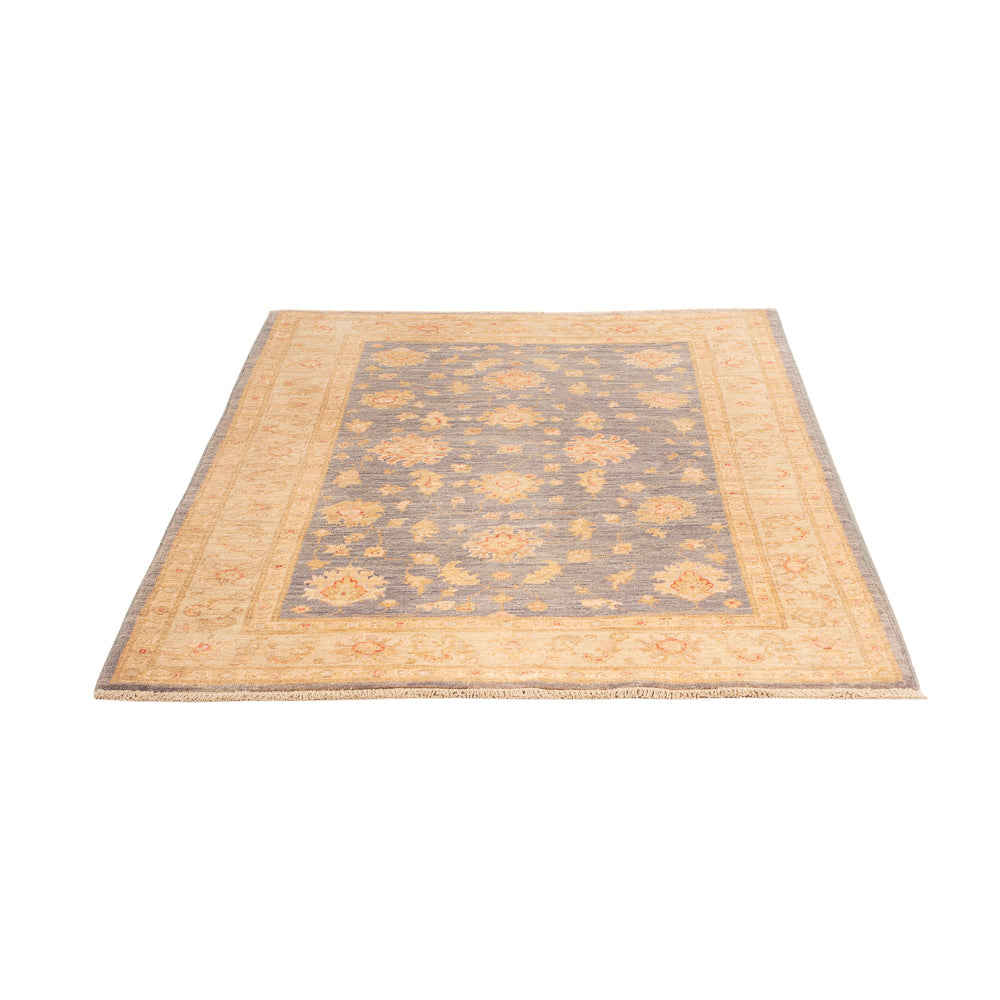 Ziegler tapijt - 152 x 101 cm - benzine blauw