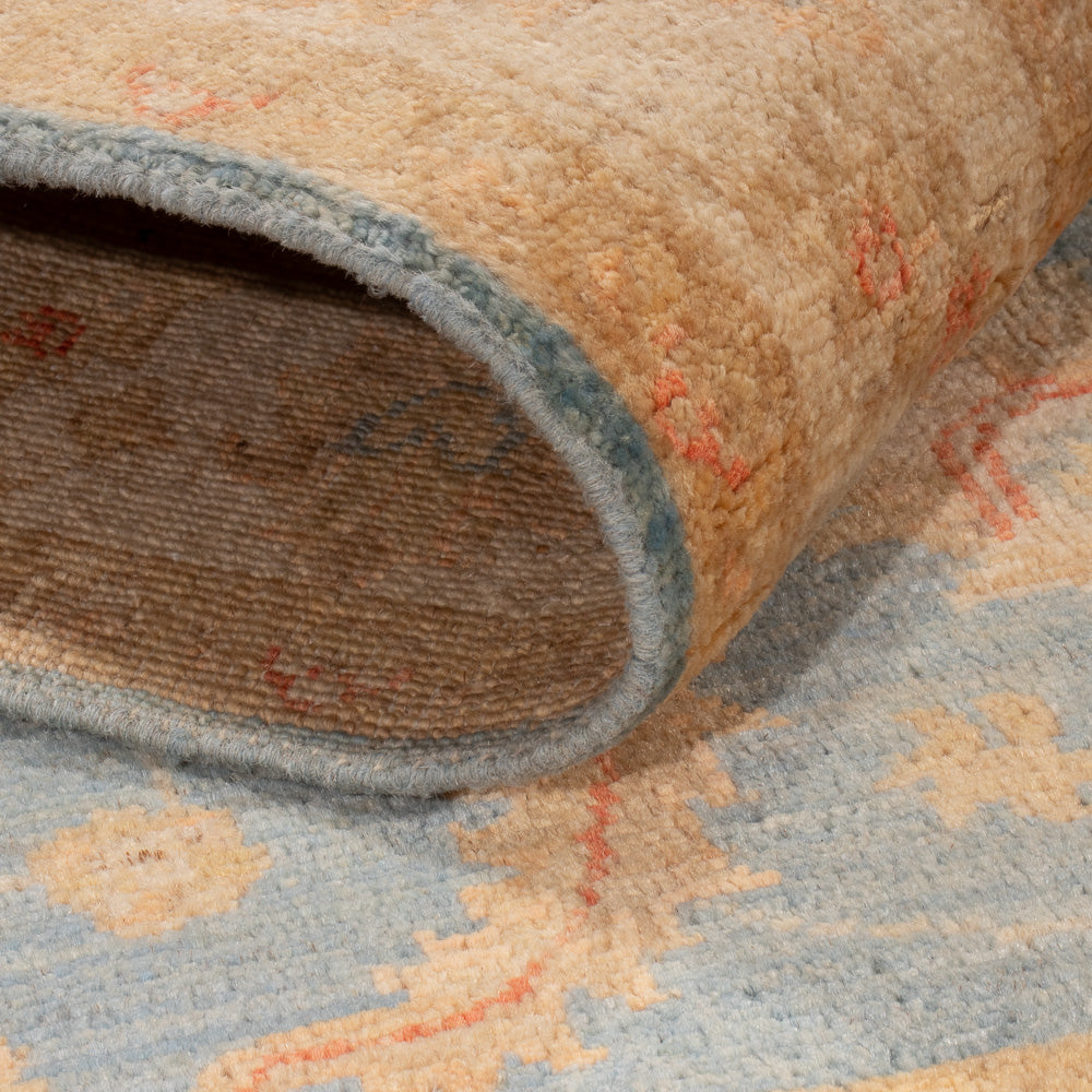 Ziegler tapijt - 150 x 104 cm - blauw