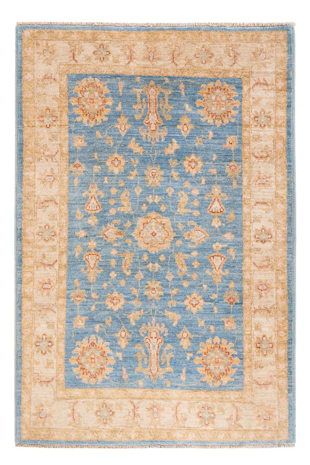 Ziegler tapijt - 153 x 102 cm - blauw