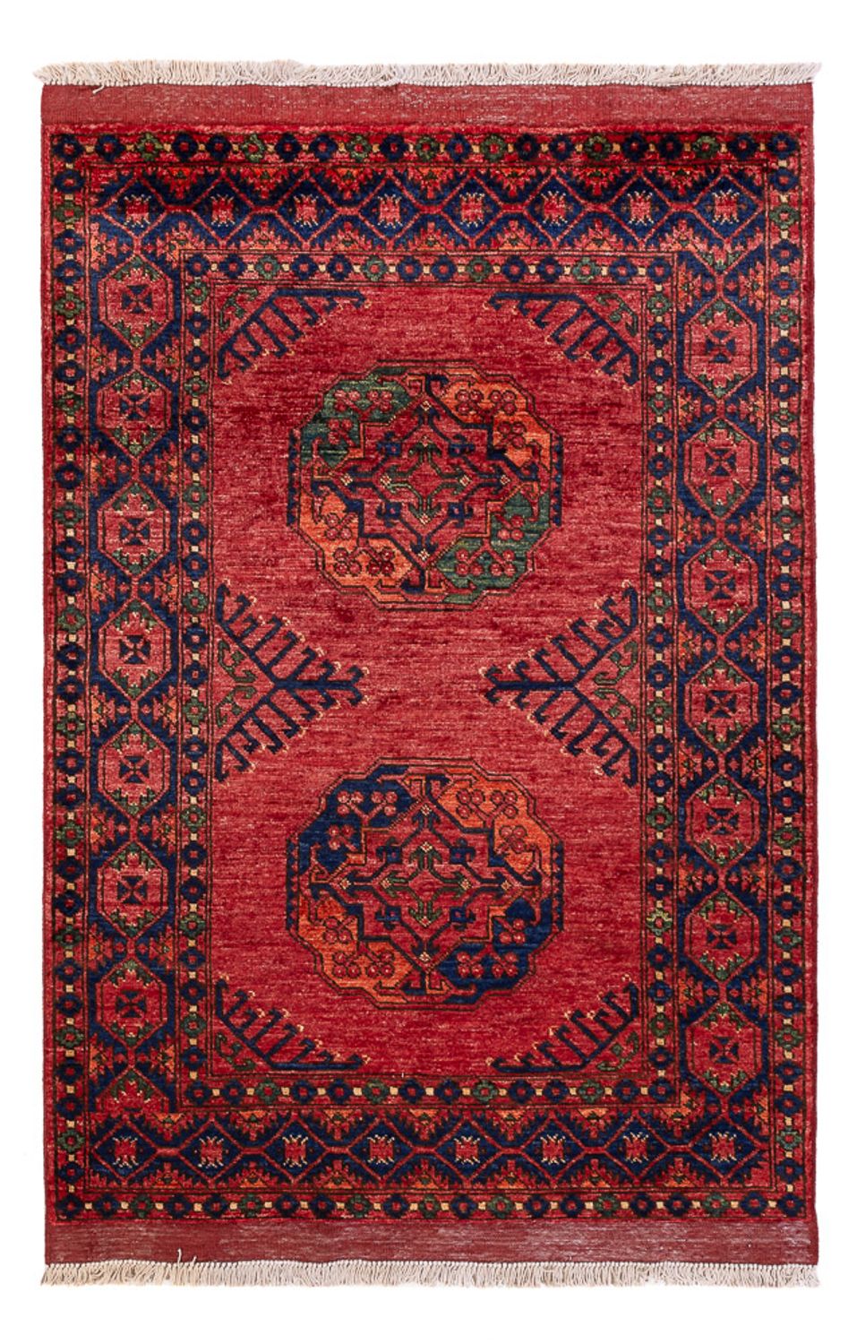 Afghaans tapijt - 152 x 105 cm - rood