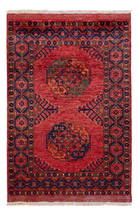 Afghaans tapijt - 152 x 105 cm - rood