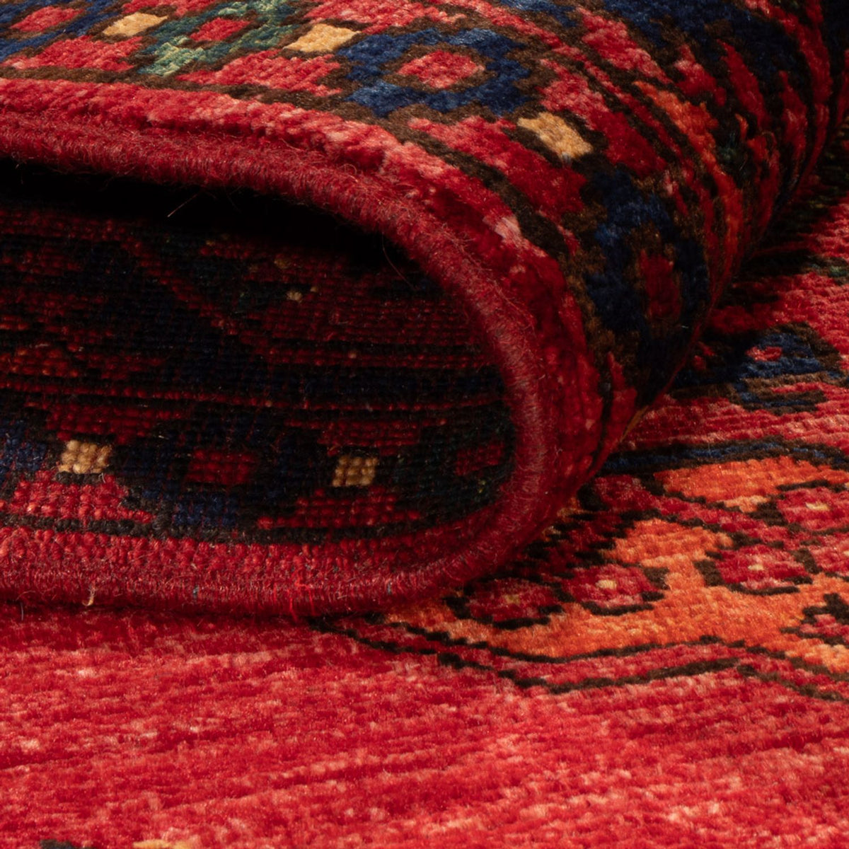 Afghaans tapijt - 152 x 105 cm - rood