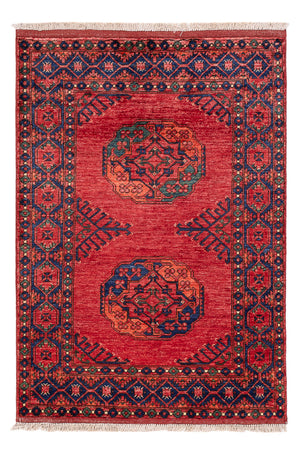 Afghaans tapijt - 150 x 104 cm - rood