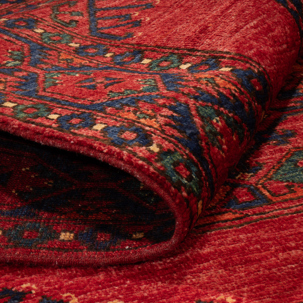Afghaans tapijt - 150 x 104 cm - rood