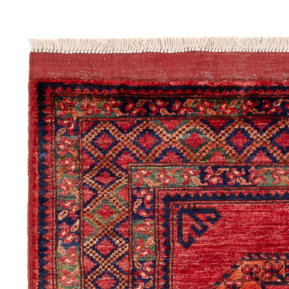 Afghaans tapijt - 151 x 101 cm - rood