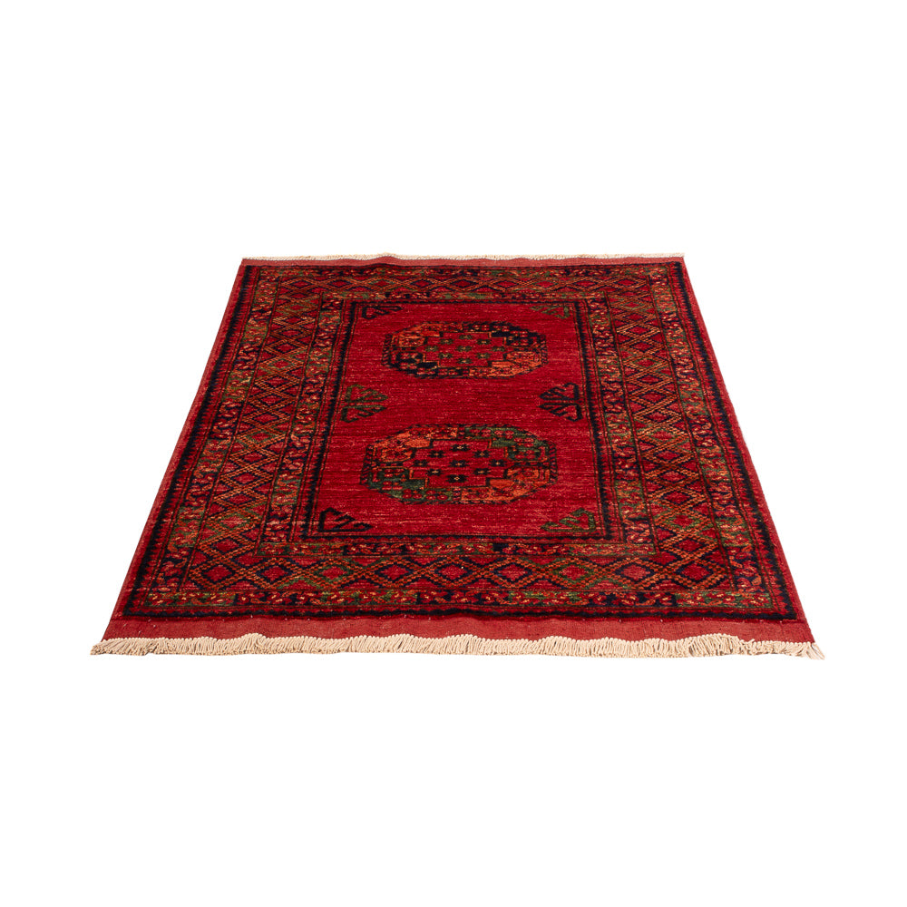 Afghaans tapijt - 151 x 101 cm - rood