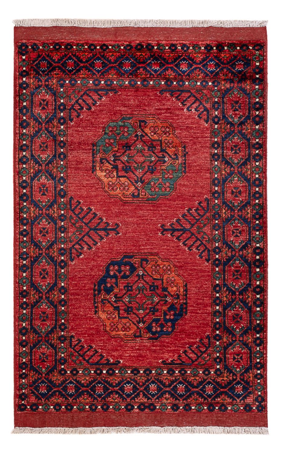 Afghaans tapijt - 153 x 103 cm - rood