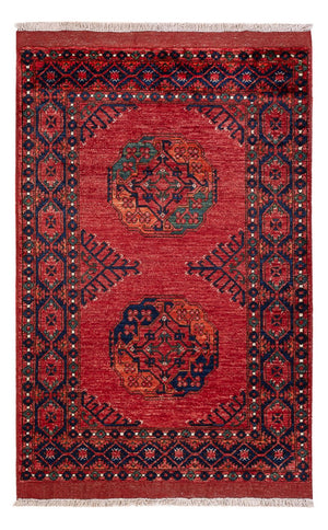Afghaans tapijt - 153 x 103 cm - rood