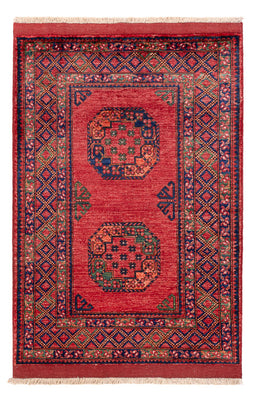 Afghaans tapijt - 151 x 104 cm - rood