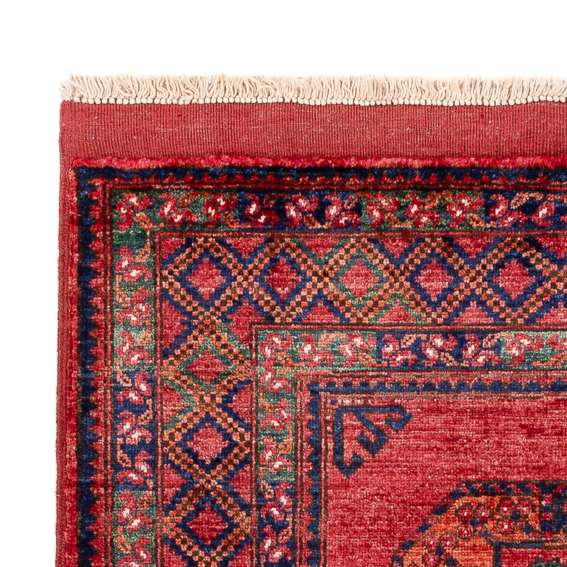 Afghaans tapijt - 151 x 104 cm - rood