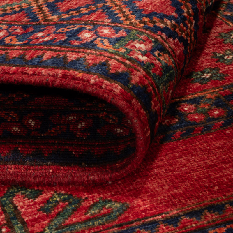 Afghaans tapijt - 151 x 104 cm - rood