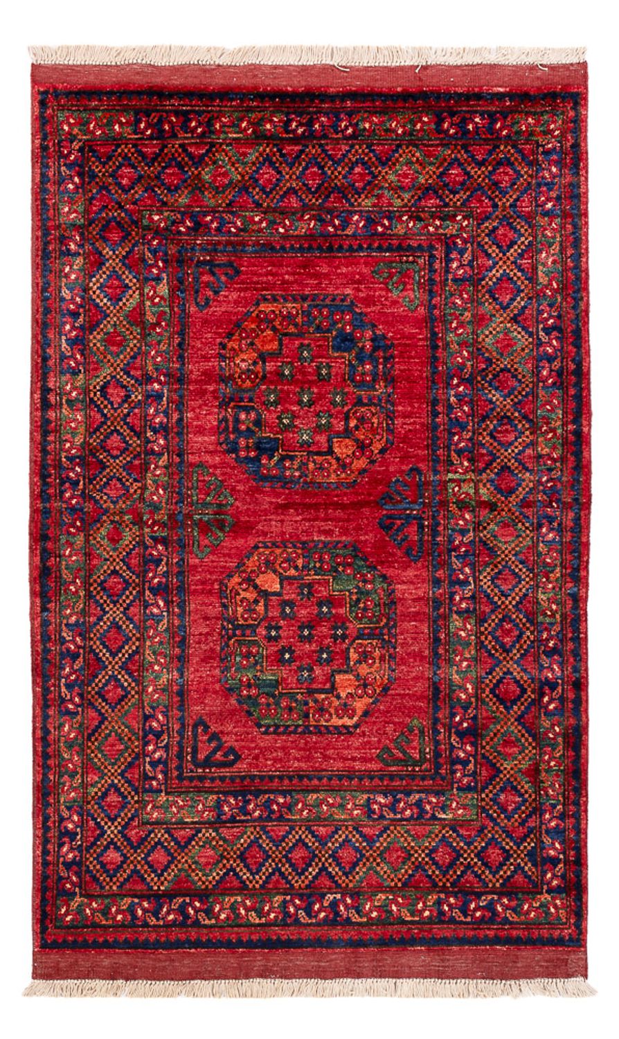 Afghaans tapijt - 155 x 100 cm - rood