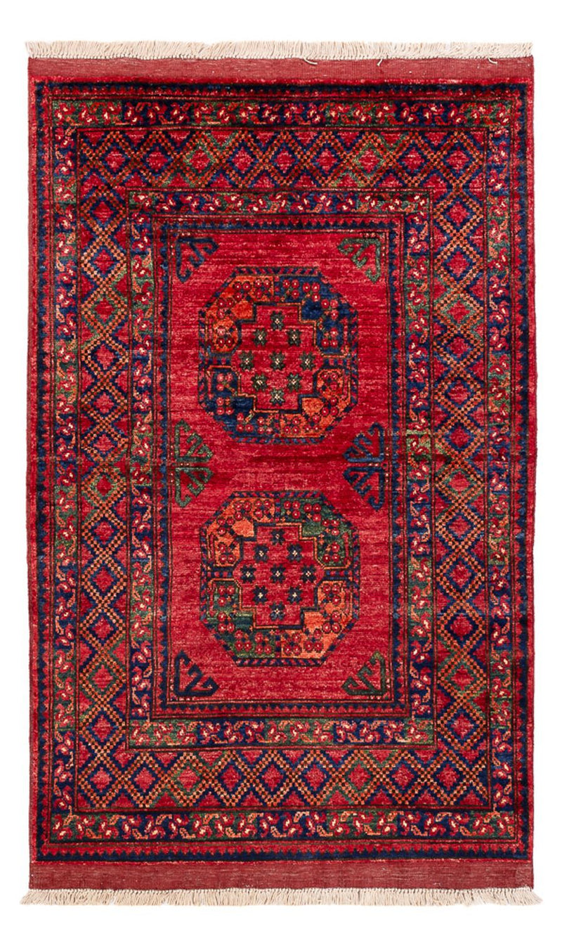 Afghaans tapijt - 155 x 100 cm - rood