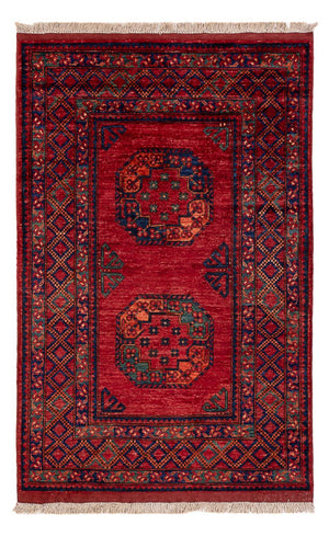 Afghaans tapijt - 155 x 103 cm - rood