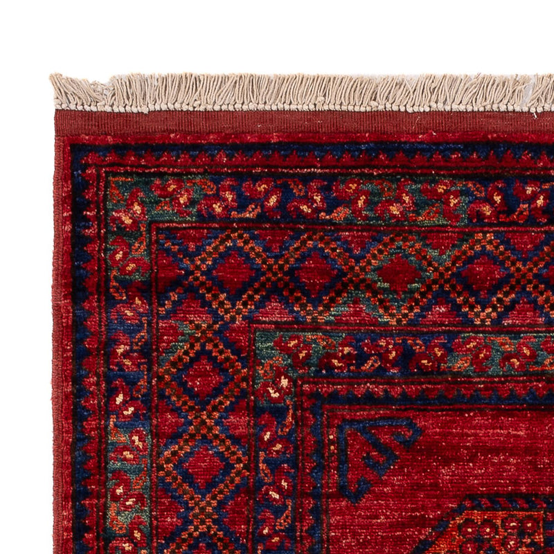 Afghaans tapijt - 155 x 103 cm - rood