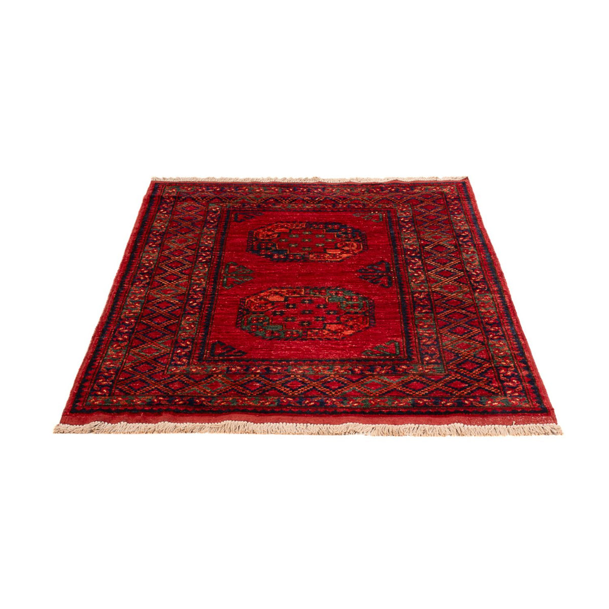 Afghaans tapijt - 155 x 103 cm - rood
