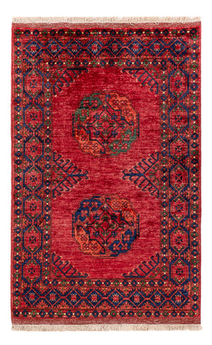 Afghaans tapijt - 150 x 100 cm - rood