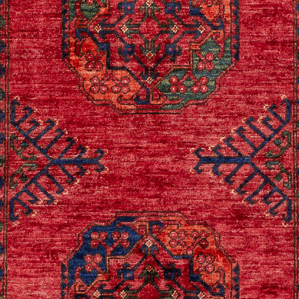 Afghaans tapijt - 150 x 100 cm - rood