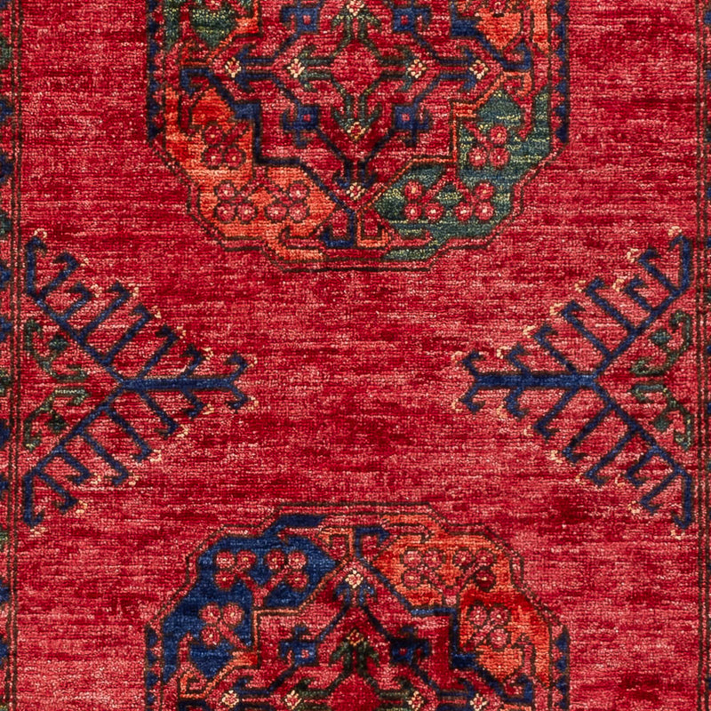 Afghaans tapijt - 150 x 100 cm - rood