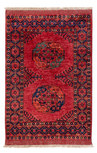 Afghaans tapijt - 151 x 101 cm - rood
