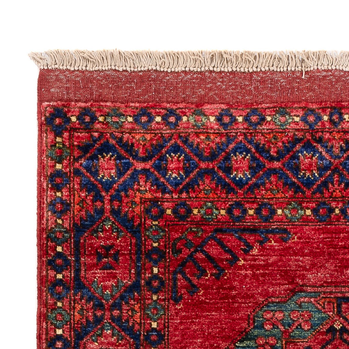 Afghaans tapijt - 151 x 101 cm - rood