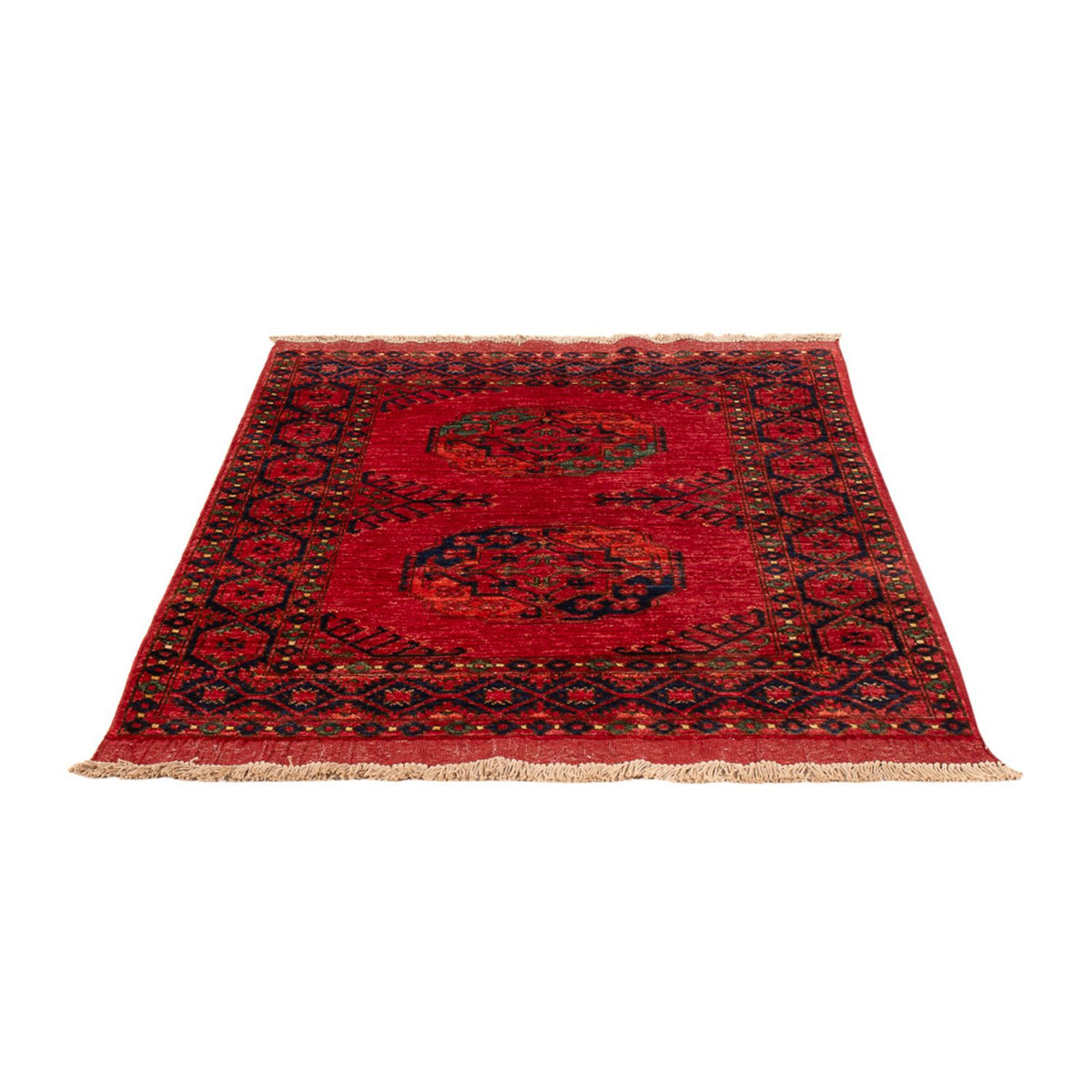 Afghaans tapijt - 151 x 101 cm - rood