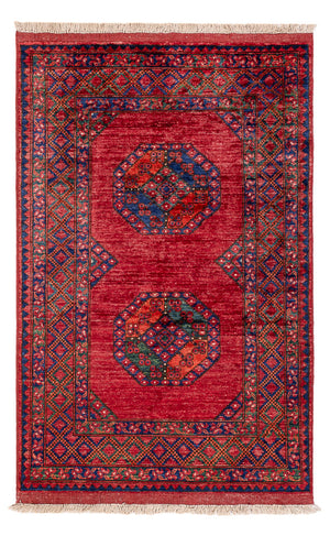 Afghaans tapijt - 155 x 100 cm - rood