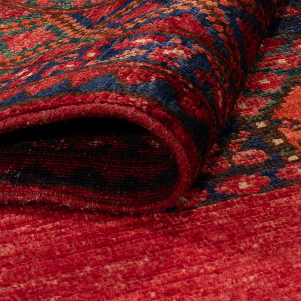 Afghaans tapijt - 155 x 100 cm - rood